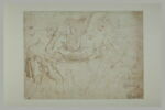 Silène ivre, porté par deux figures masculines, image 2/2