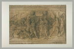 Bas-relief bachique de neuf figures, d'après l'antique, image 2/2
