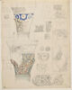 Hosios Loukas, étude de chapiteaux, de motifs décoratifs architecturaux, image 1/2