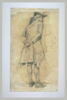 Homme, en costume époque Louis XV, coiffé d'un tricorne, penché, image 2/2