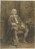 Portrait de Monsieur Pierre Berthelin de Neuville, assis, de face, image 1/2