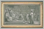 Henri VIII faisant offrir au pape Léon X un ouvrage contre Luther, image 3/3