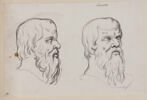 Deux têtes de Socrate, image 1/2