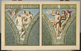 Copie d'après un détail des peintures de la Farnésine par Raphaël, image 2/2