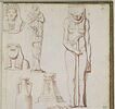Quatre sculptures égyptiennes, image 1/2