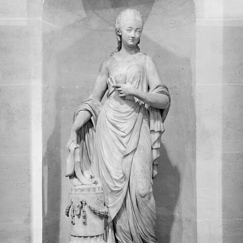 Statue de la Comédie - Louvre Collections