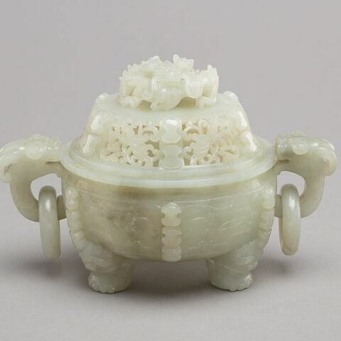 Boîte de parfum, 1700.Chine, dynastie Qing (1644-1911