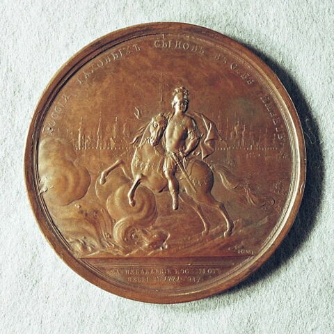 Médaille Académie Valenciennes XIXe | Cuivre Signée Despujol, Collection