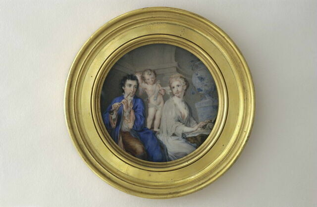 L'Amour dirigeant un concert ou La musique - Louvre Collections
