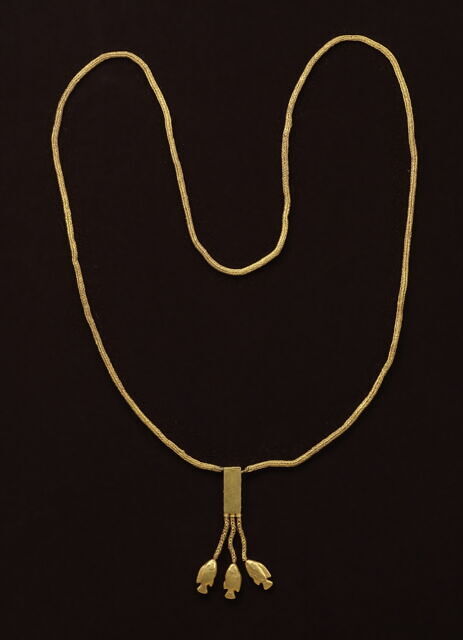 Collier Ancien Chaîne Avec Pendentif - Modèle N363 - Bijou D'occasion Vintage