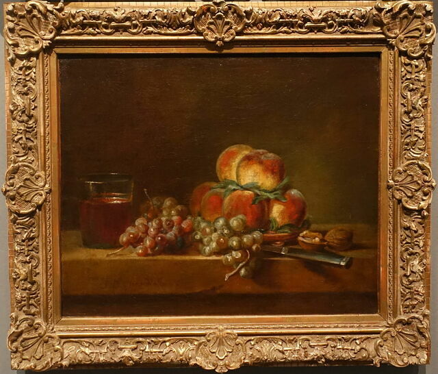 レオン・デ・スメット、NATURE MORTE AUX FRUITS ET FE レオン・デ・スメット、NATURE MORTE AUX FRUITS ET FE