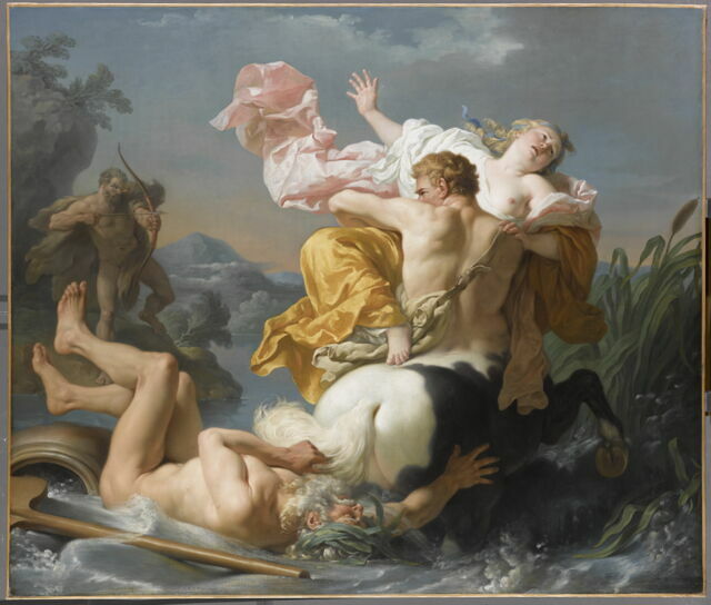 パブロピカソ、Nessus et Dejanira avec un Satyre After a model by