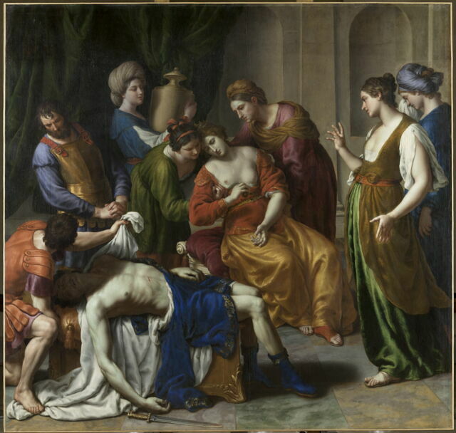La Mort de Cléopâtre (récit et raisons)