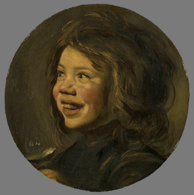Un Enfant Qui Joue Avec Des Bulles De Savon oil painting