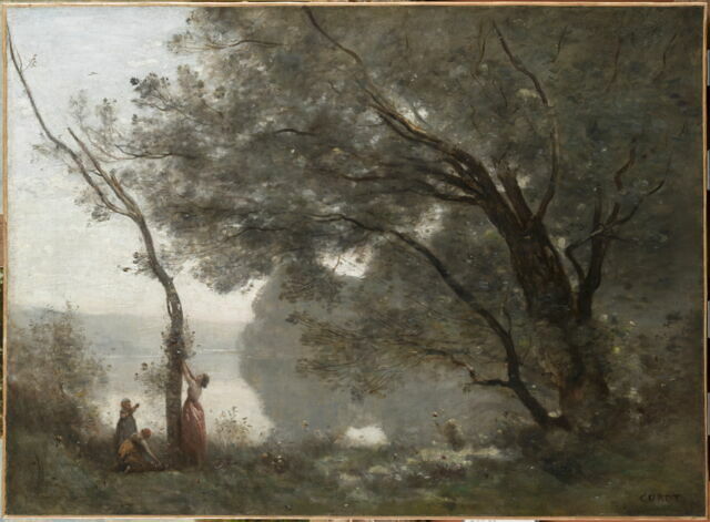 Souvenir de Mortefontaine (Oise). - Louvre site des collections