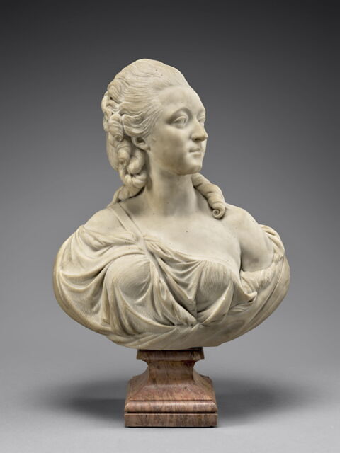 Important Bust Of Madame Du Barry After Augustin Pajou, Cast