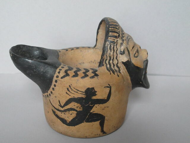 askos  ; lampe