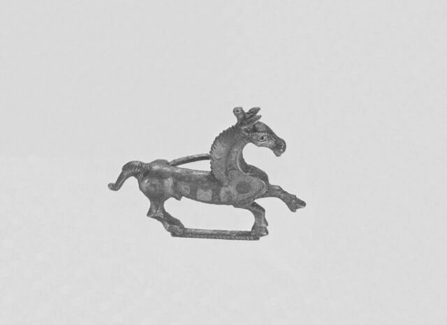 Pendentif Cheval Noir - Urnes dépôt