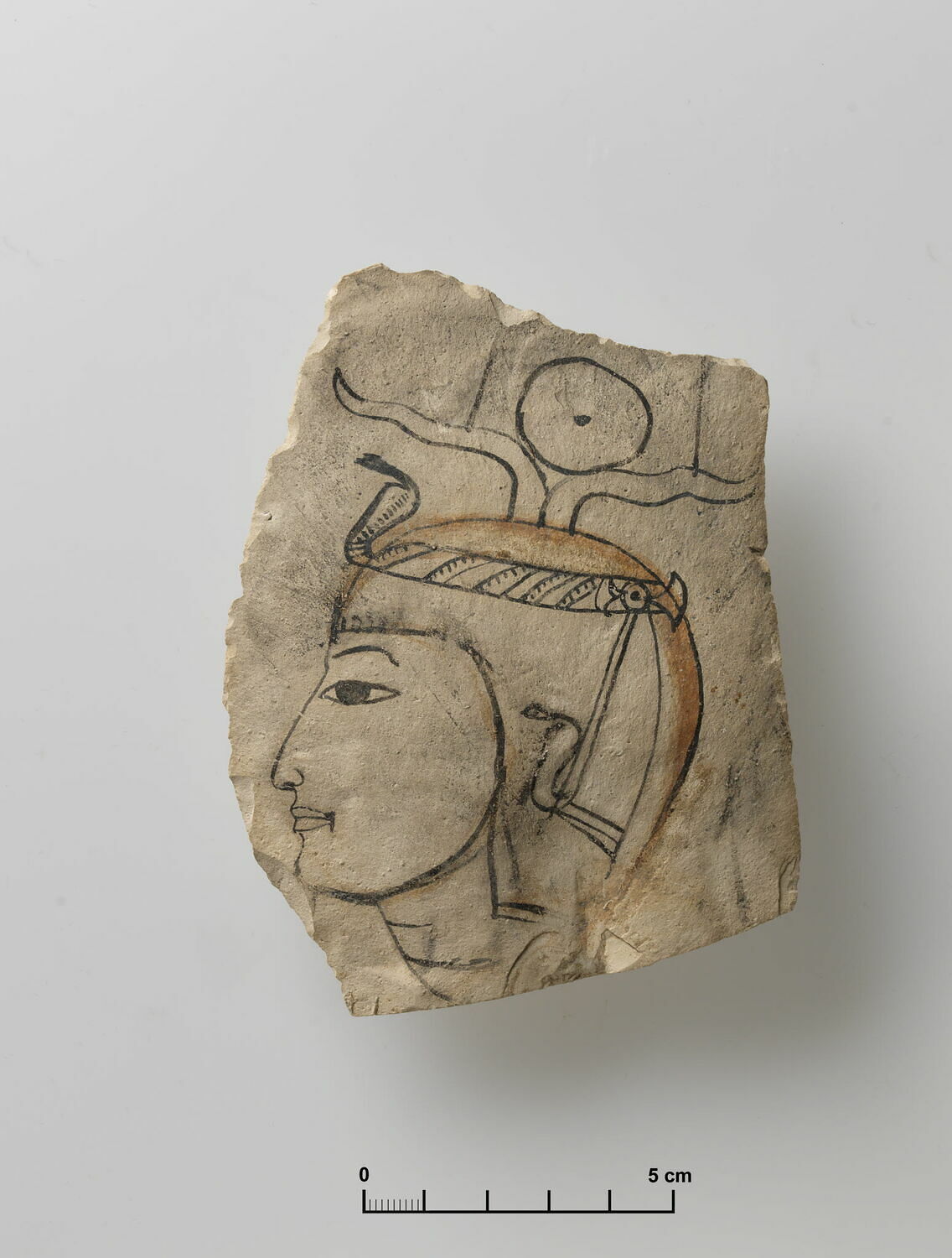 ostracon figuré, époque ramesside (contexte de fouilles) (-1295 - -1069)