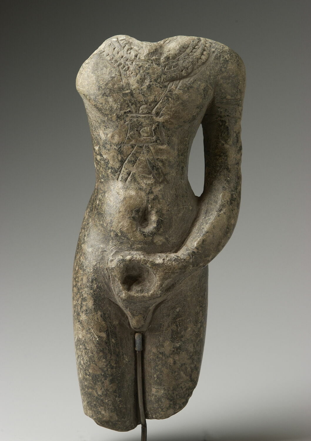 figurine ithyphallique, époque ptolémaïque (?) ; Méroïtique ancien (?) (attribution d'après style) (-300 - -30)
