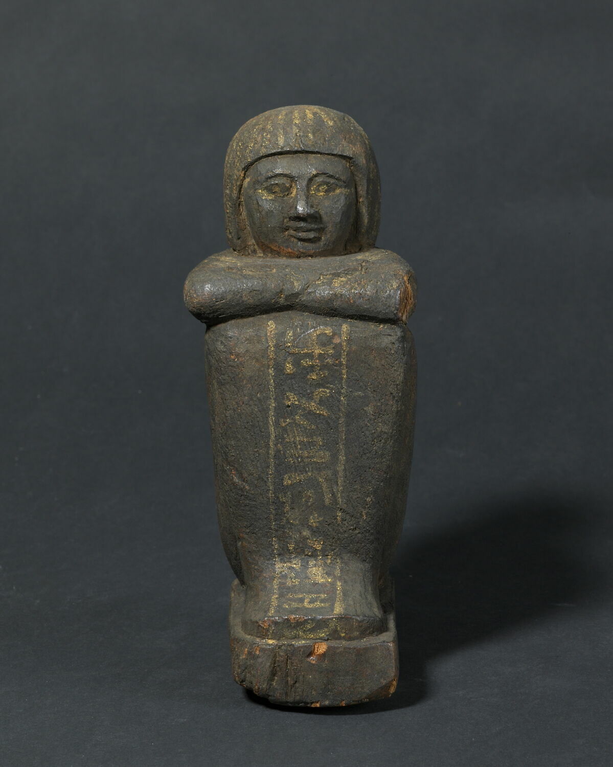 statue cube, époque ramesside (?) ; Troisième Période intermédiaire (?) (attribution d'après style) (-1295 - -664)