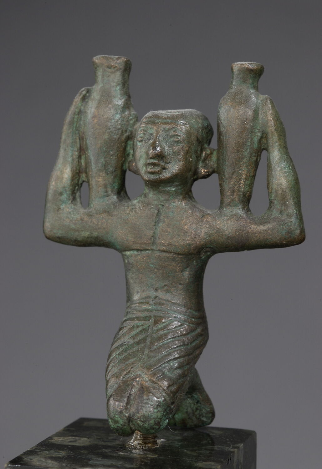 figurine de donateur, Basse Époque (attribution d'après style) (-664 - -332)