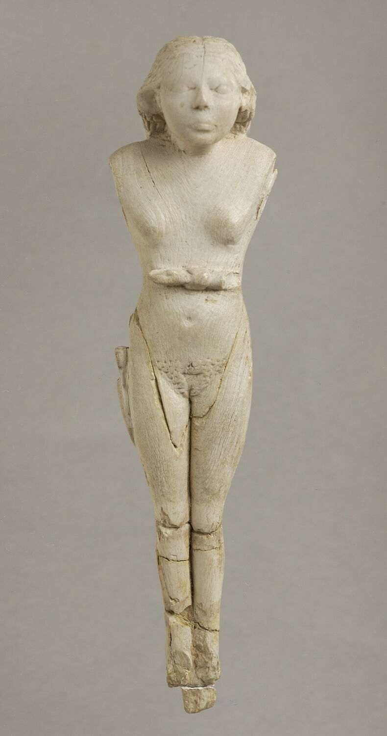 figurine ; statuette, époque thinite (attribution d'après style) (-3100 - -2750)