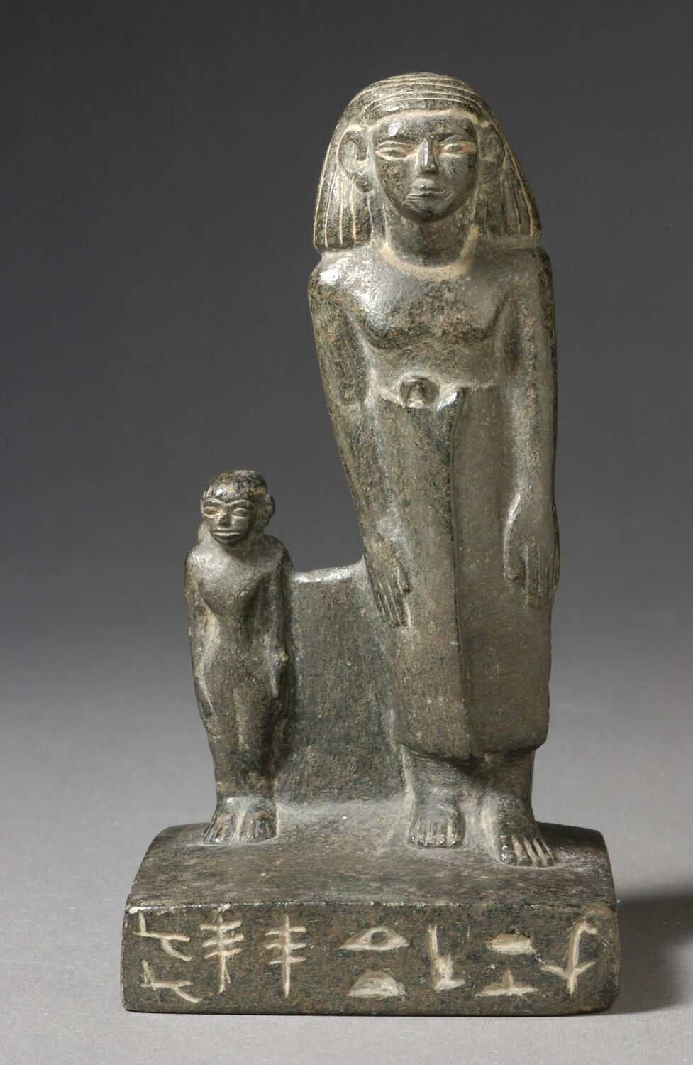 statue de groupe, XVIe dynastie ; XVIIe dynastie (attribution d'après style) (-1680 - -1539)