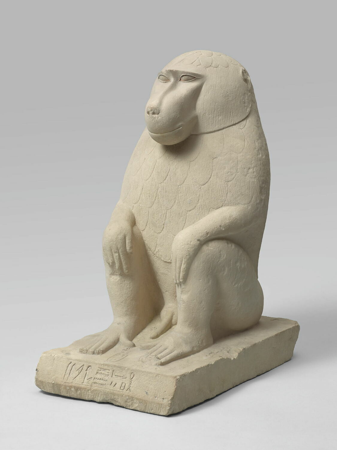 statue, Moyen Empire (?) (attribution d'après style) (-2045 - -1680)
Date de réutilisation : époque contemporaine (cartouche) (vers 1900)
