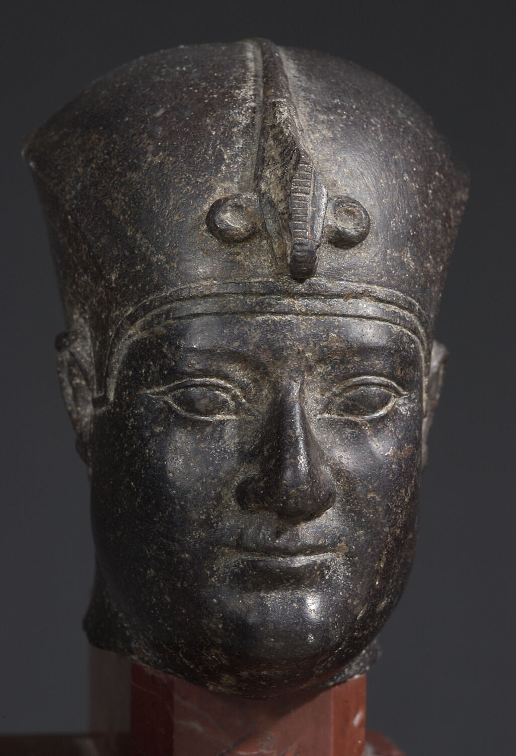 statue, époque ptolémaïque (datée de la fin de l'époque ptolémaïque par O. Perdu dans le cat. Le crépuscule des pharaons) (attribution d'après style) (-332 - -30)