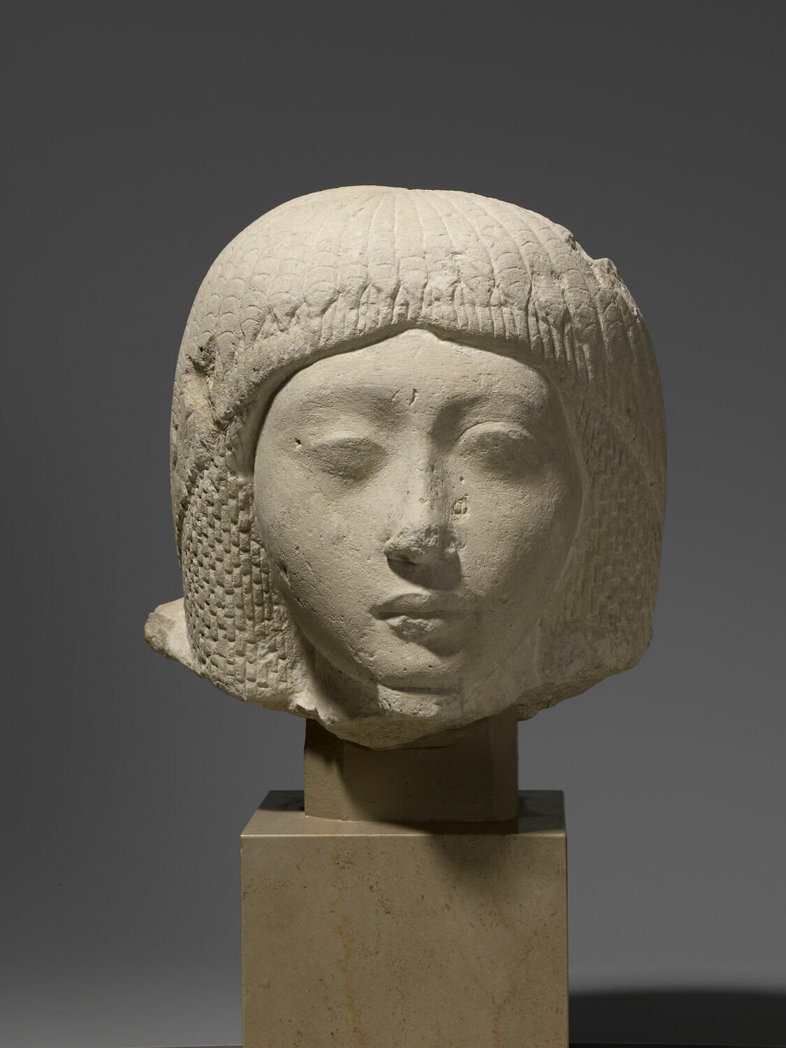 statue de groupe, fin XVIIIe dynastie (attribution d'après style) (-1330 - -1295)