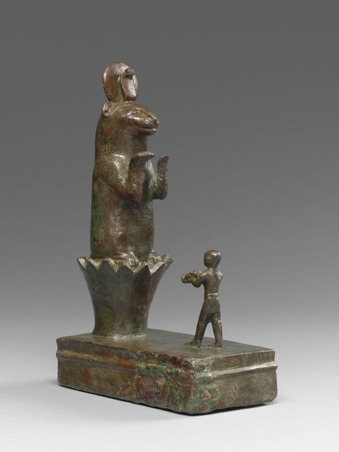 figurine de donateur, Basse Époque (attribution d'après style) (-664 - -332)