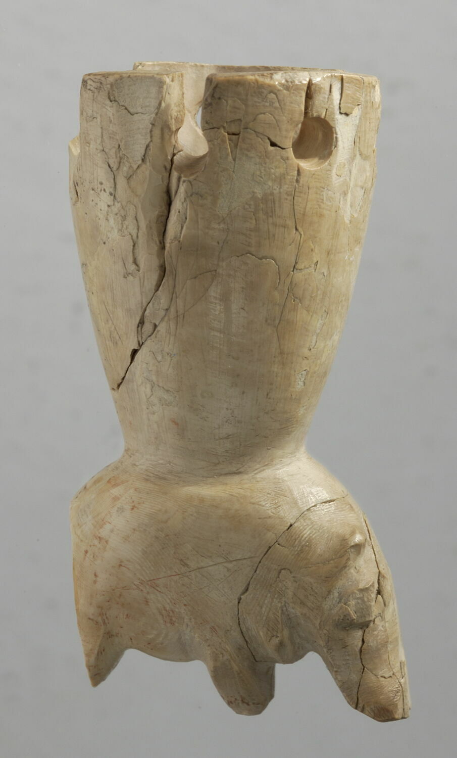 figurine ; vase plastique, Nagada I-II A-B (attribution d'après style) (-3800 - -3600)