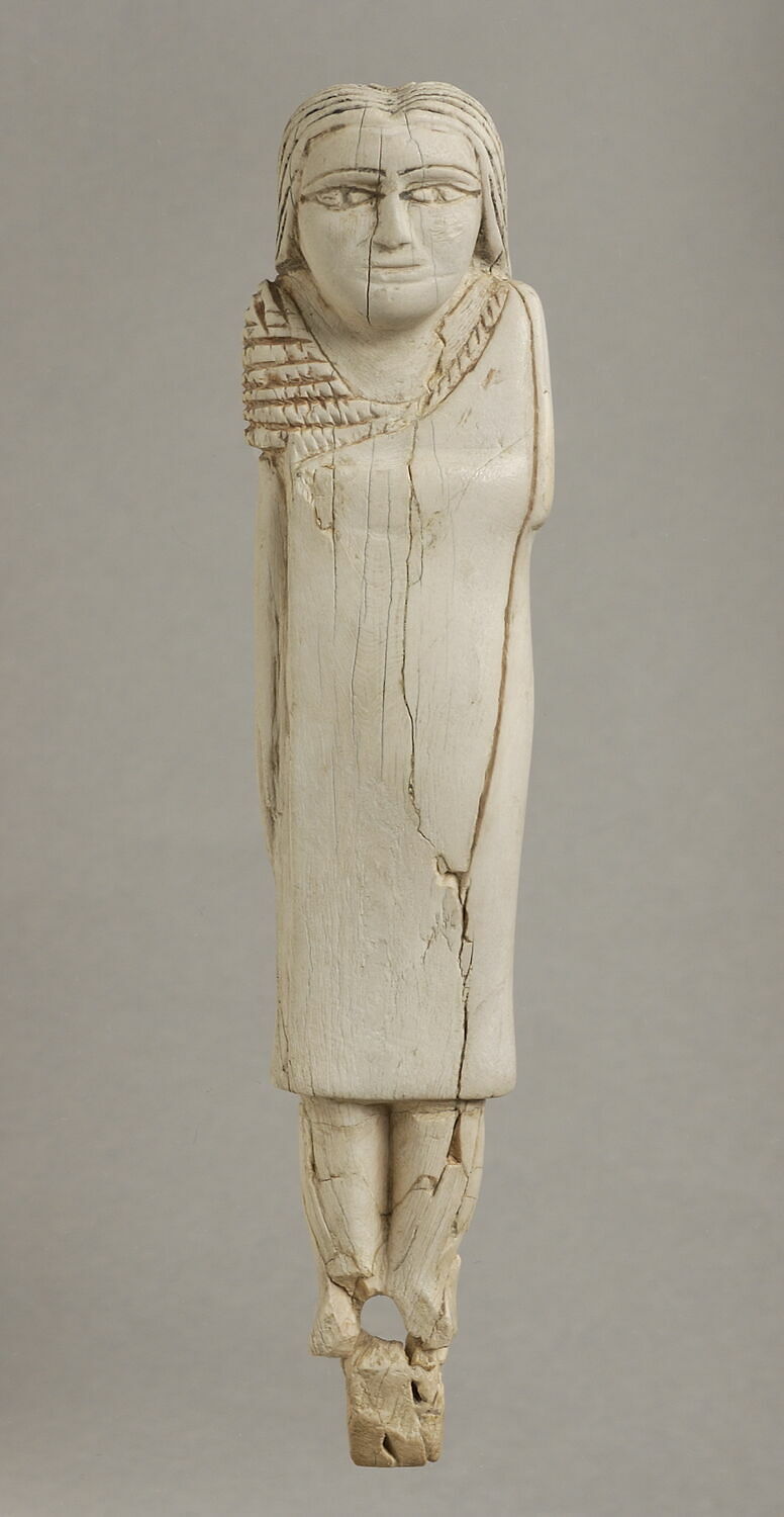 figurine ; statuette, époque thinite (attribution d'après style) (-3100 - -2750)