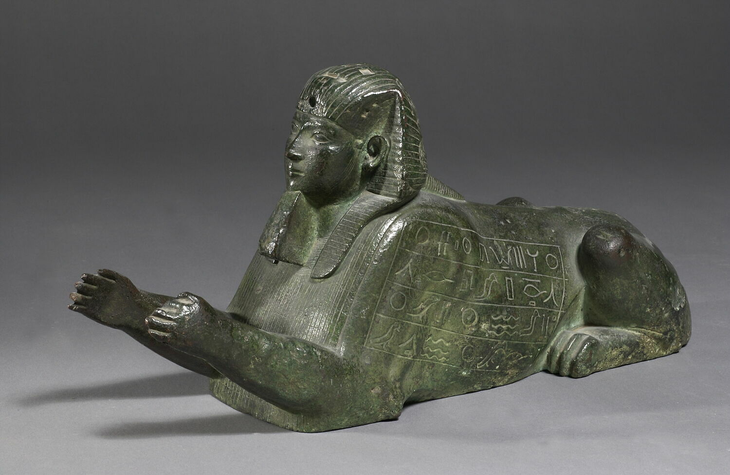statue, Hââibrê Apriès (inscription/dédicace/signature) (-589 - -570)