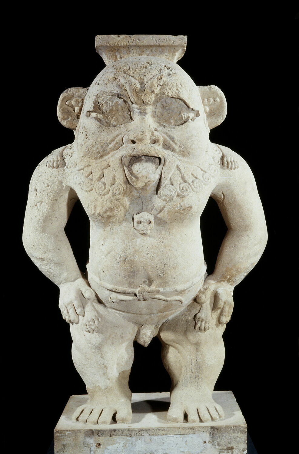 statue, XXXe dynastie (contexte de fouilles) (-379 - -341)