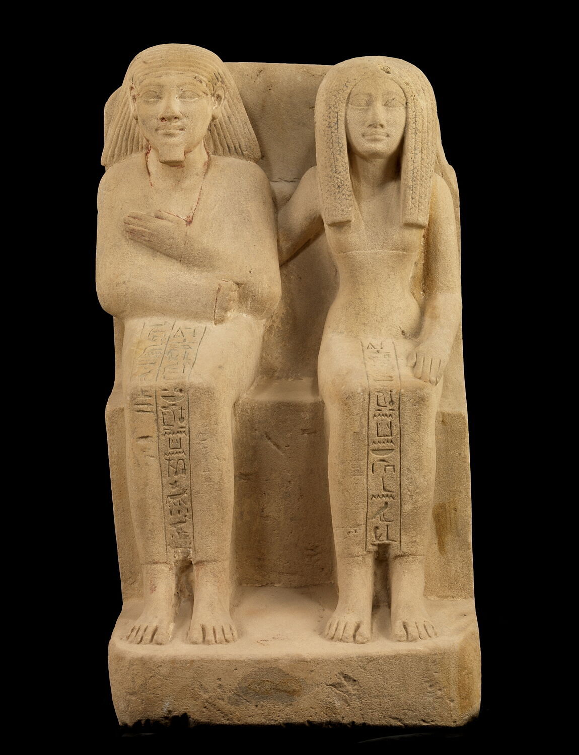 statue de couple, Thoutmosis III (-1479 - -1425)