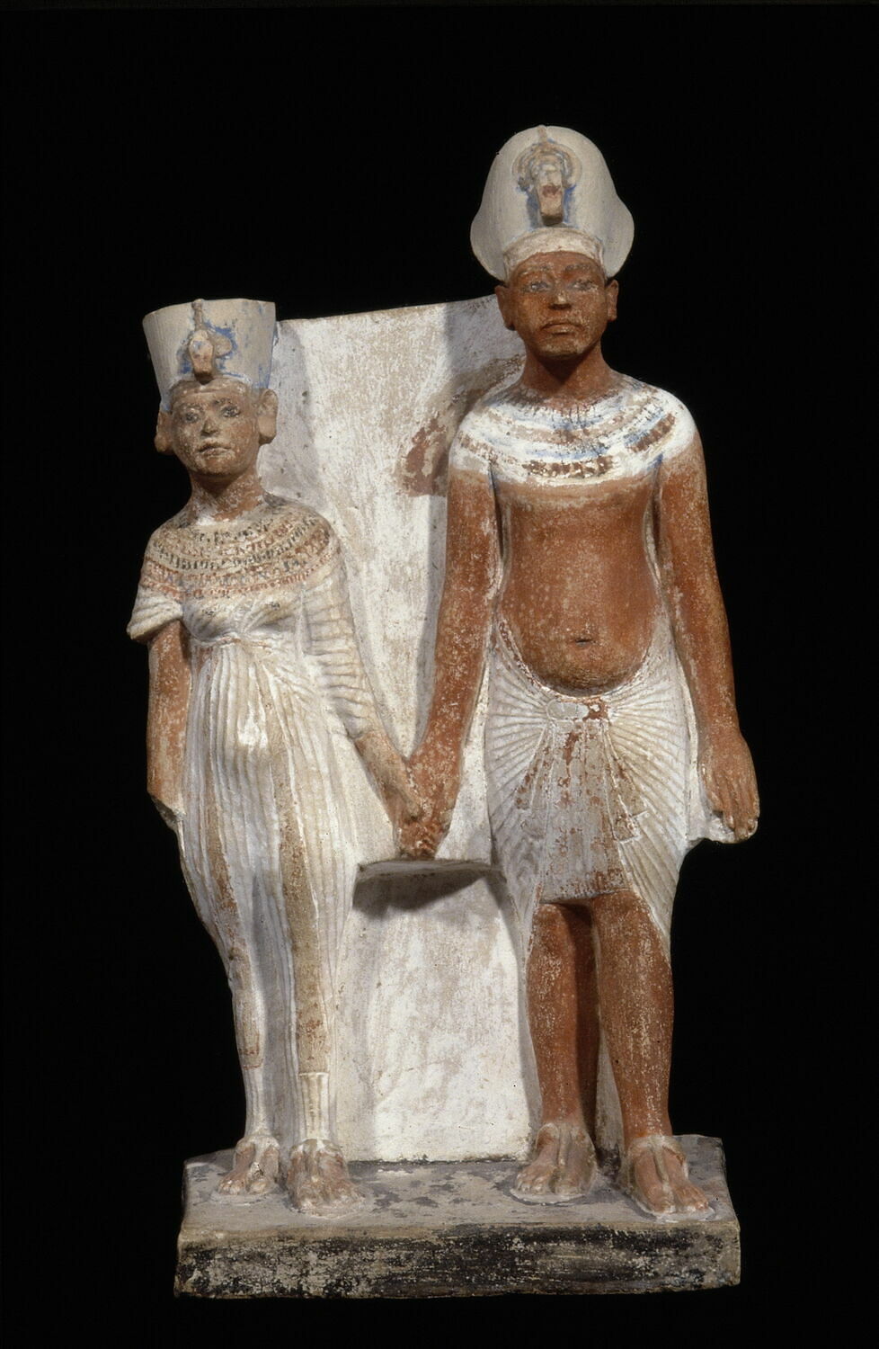 Akhénaton et Néfertiti Louvre Collections