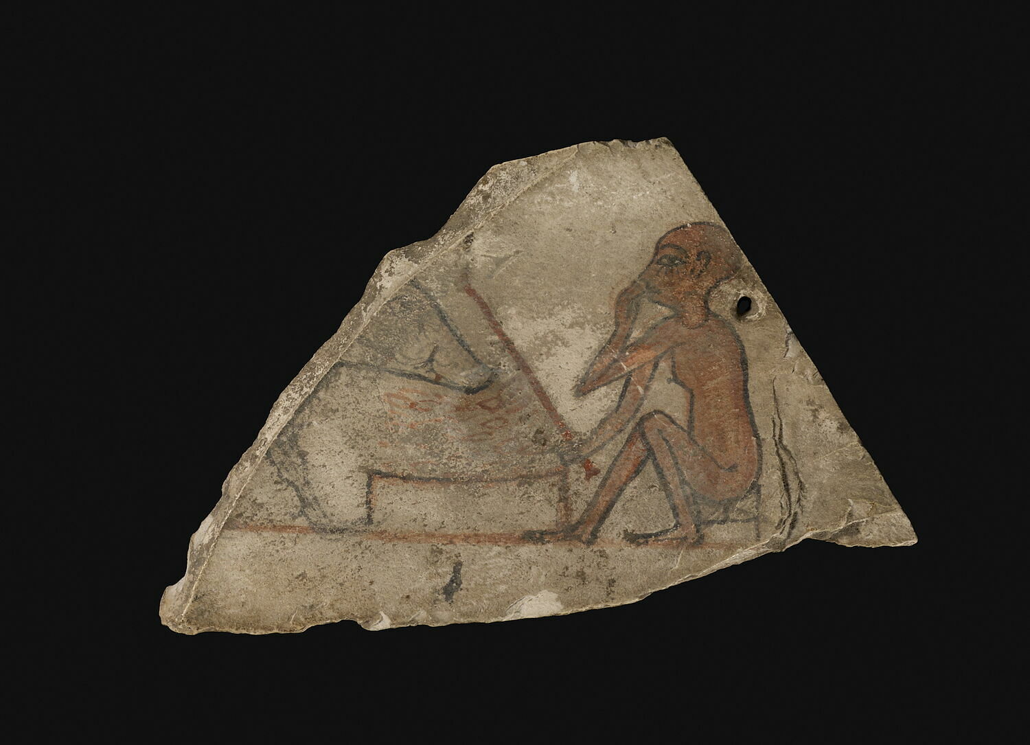 ostracon figuré louvre collections