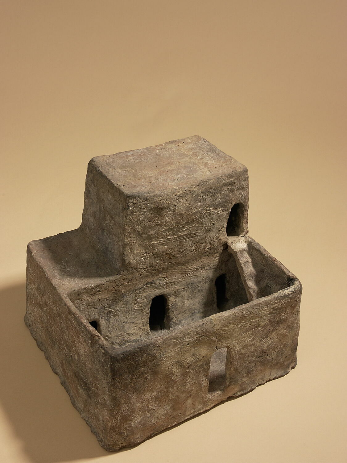 modèle ; maquette de maison, Moyen Empire (attribution d'après style) (-2045 - -1680)