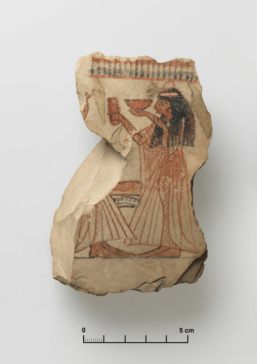 ostracon figuré louvre collections