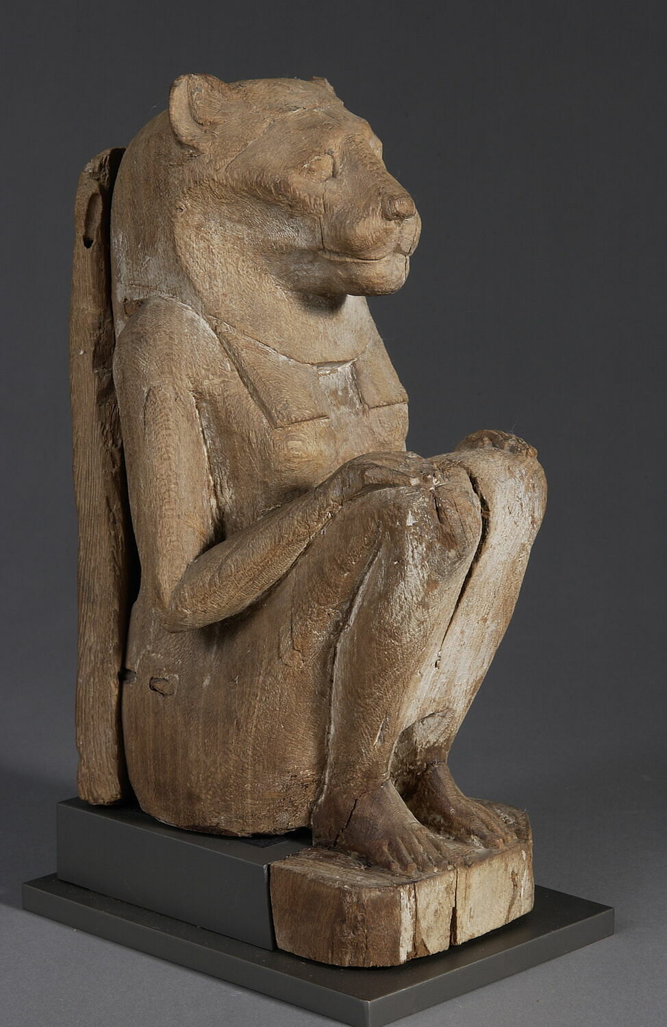 sarcophage d'animal ; statuette, Basse Époque (attribution d'après style) (-664 - -332)
