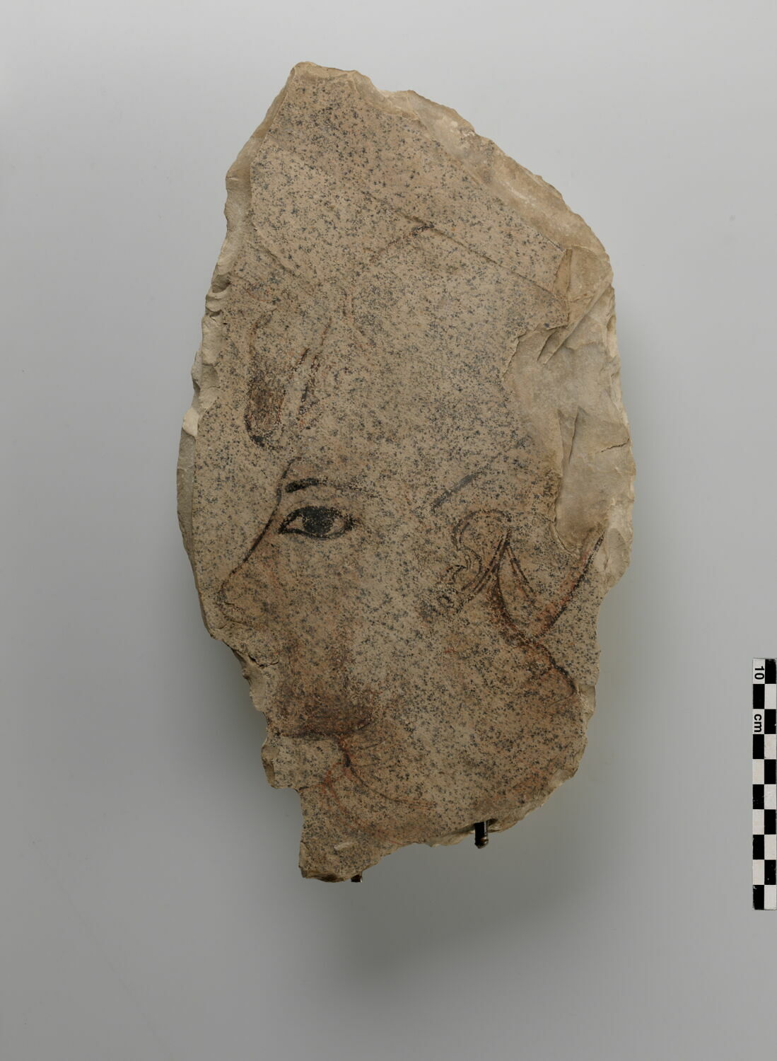 ostracon figuré, XIXe dynastie (contexte de fouilles) (-1295 - -1188)