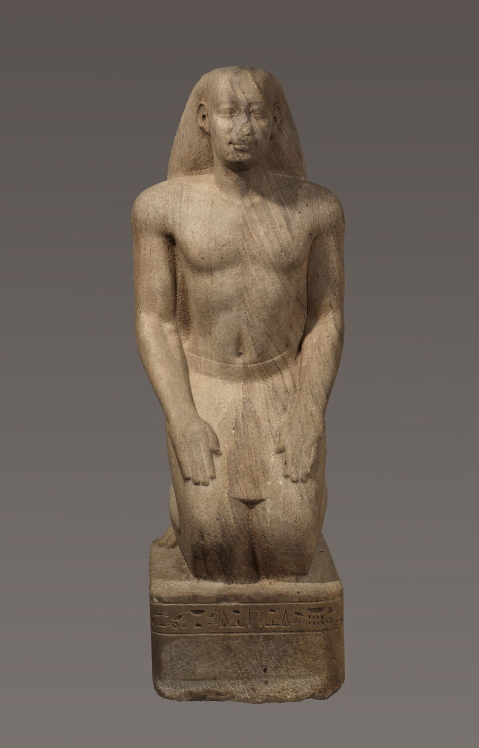 statue, Neferibrê Psammétique II (mention de personnage) (-595 - -589)