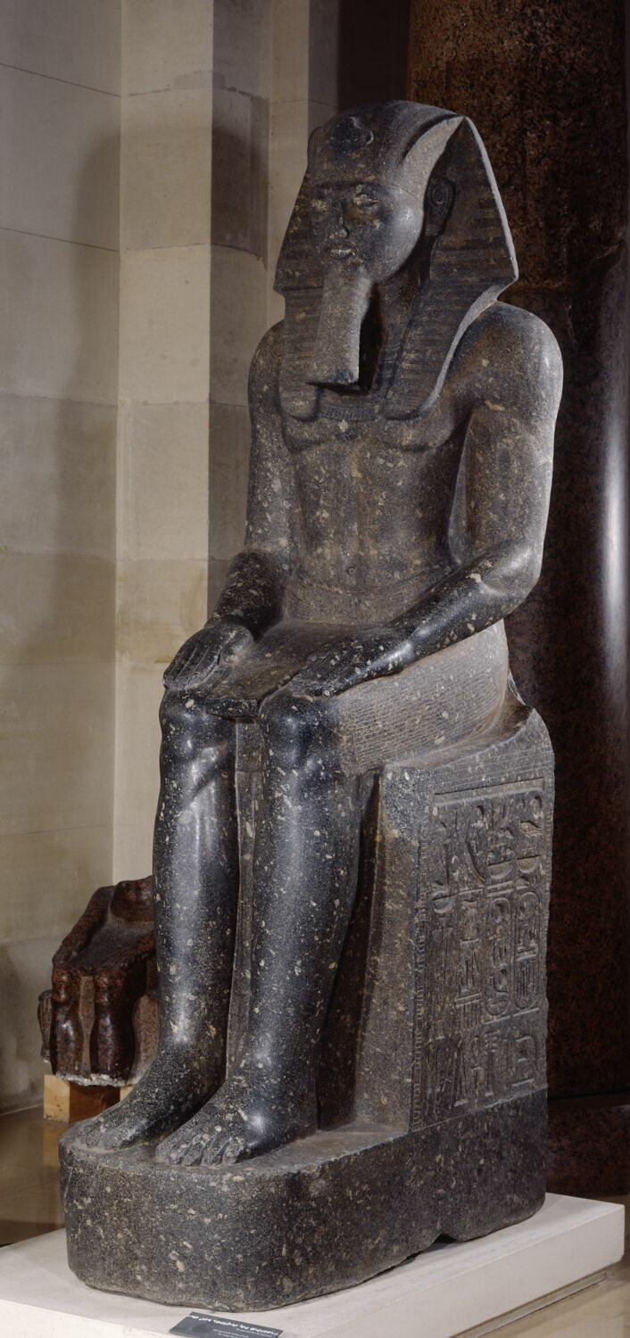 Statue de Ramsès II - Louvre site des collections
