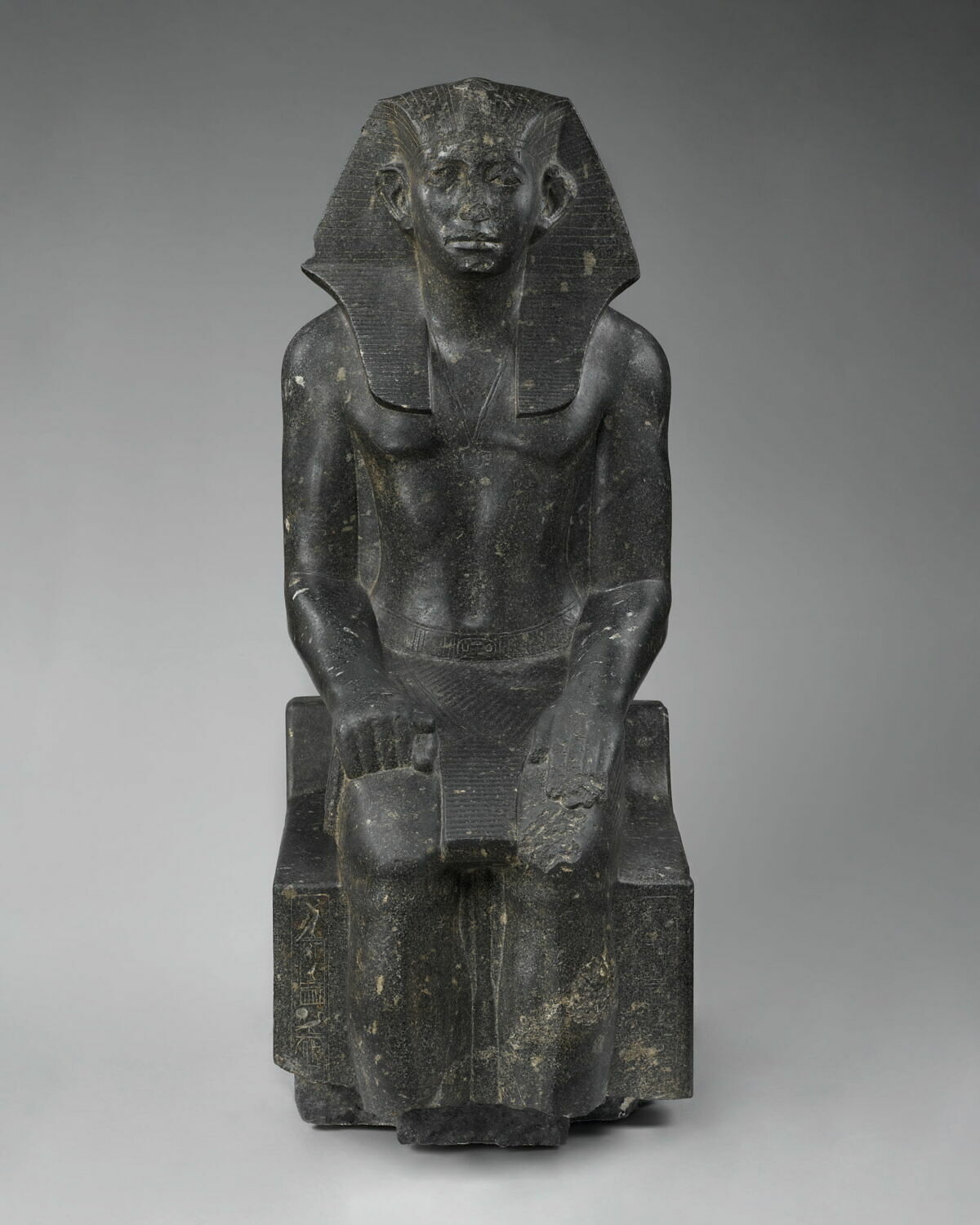 statue, Khâkaourê Sésostris III (inscription/dédicace/signature) (-1856 - -1838)