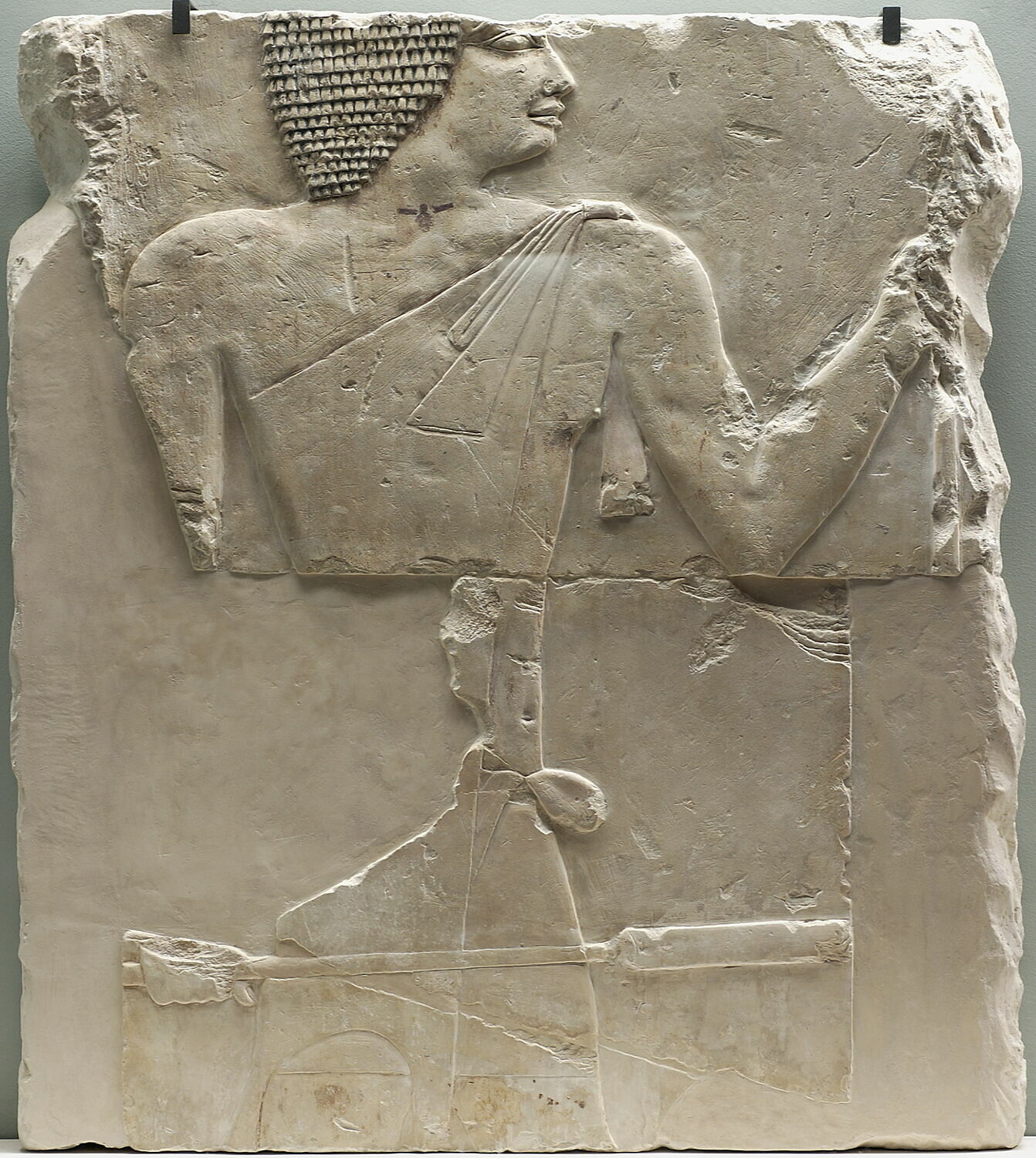 Relief de Rahotep, Snéfrou ; Khéops (contexte de fouilles) (-2675 - -2605)