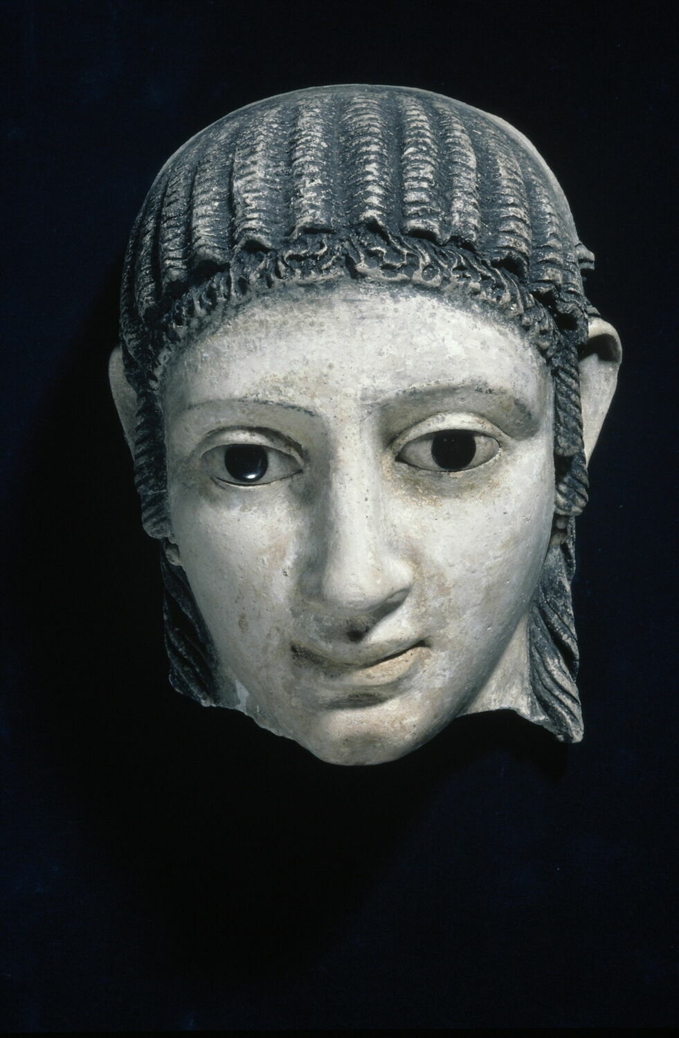 masque de momie, Haut Empire (attribution d'après style) (0 - 99)