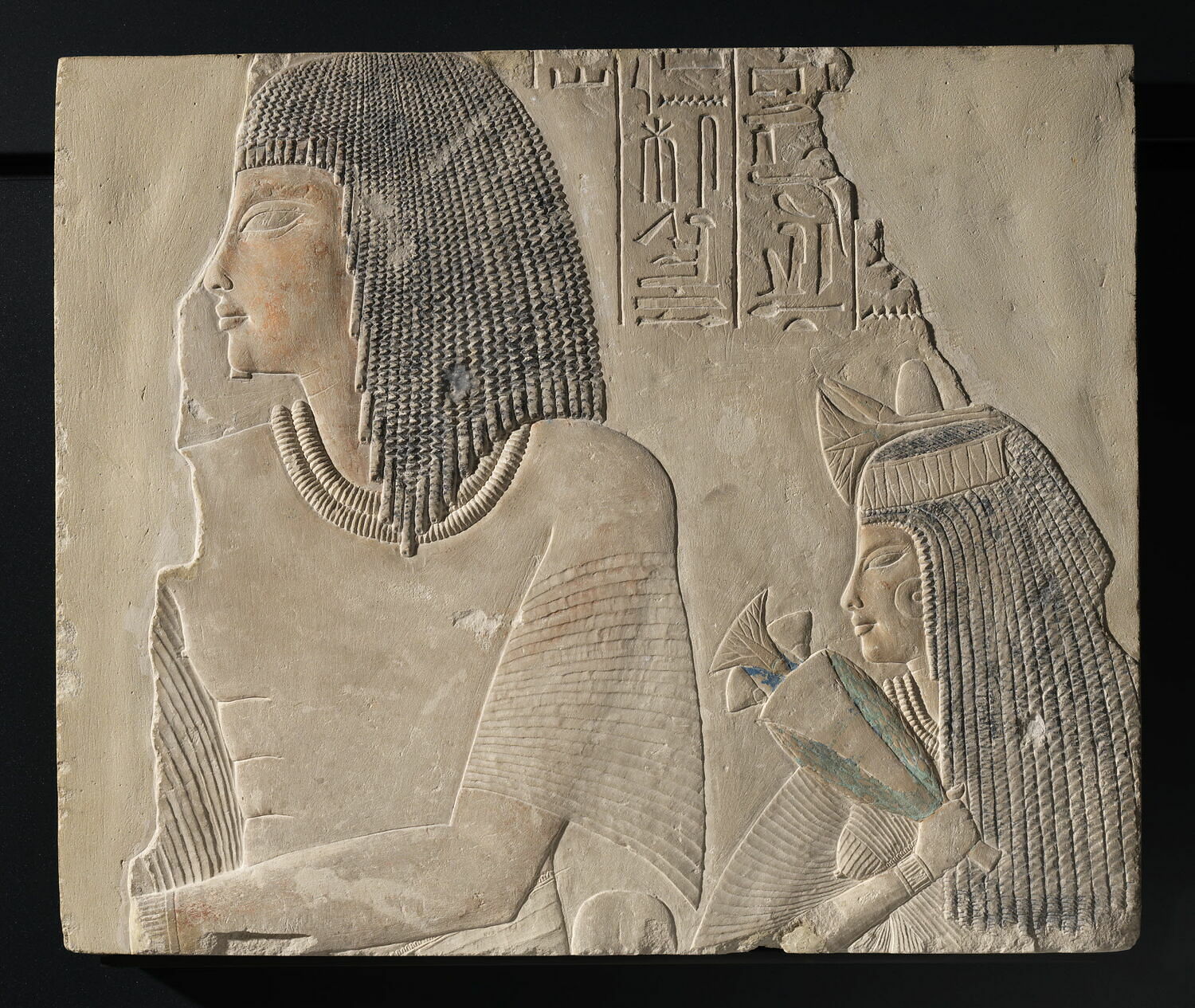 relief mural, Aÿ ; Horemheb (attribution d'après style) (-1320 - -1295)