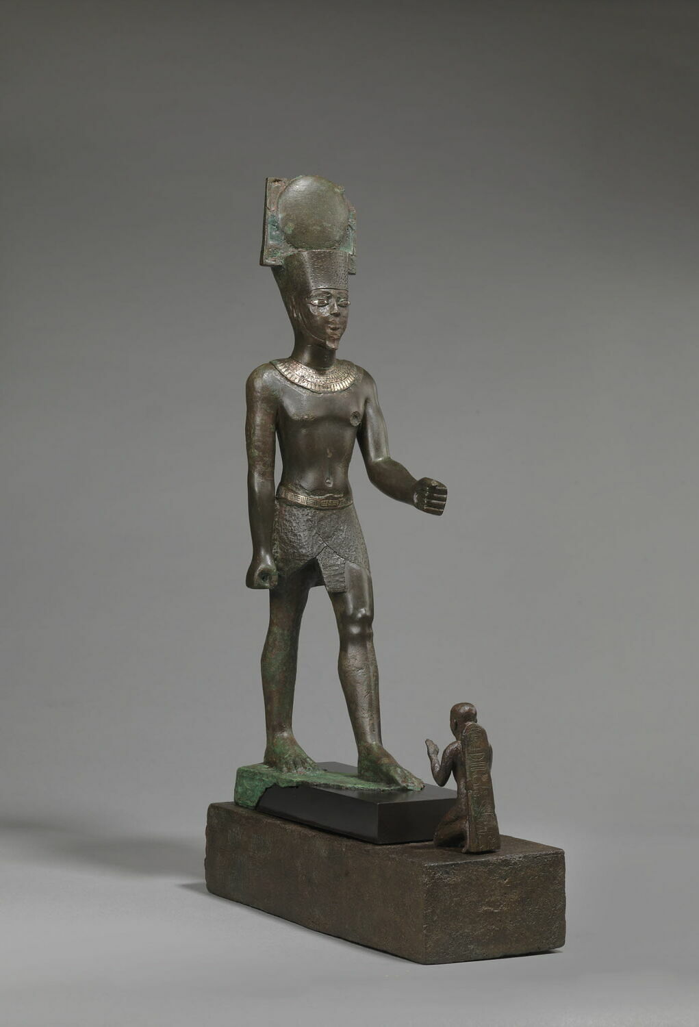 statue ; figurine de donateur, Hââibrê Apriès (mention de personnage) (-589 - -570)